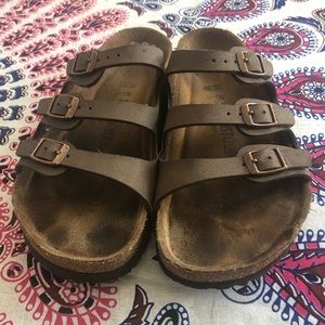 Florida Birkenstock’s Taupe Size 38